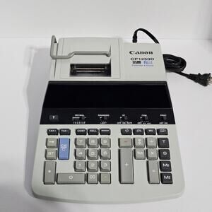 Canon CP1250D 12-Digit Printing Calculator for Office & Business - Tested